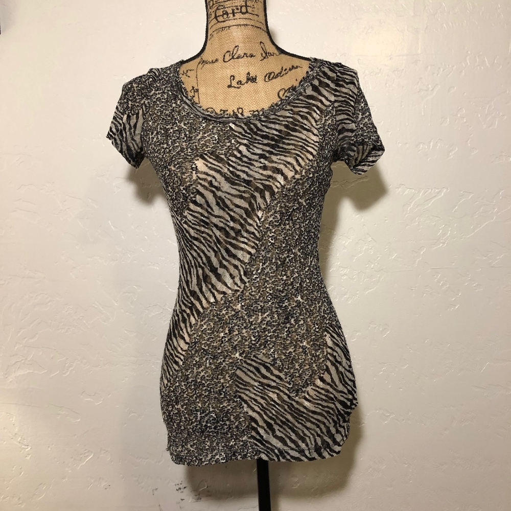 BKE bateau neck blouse, size small